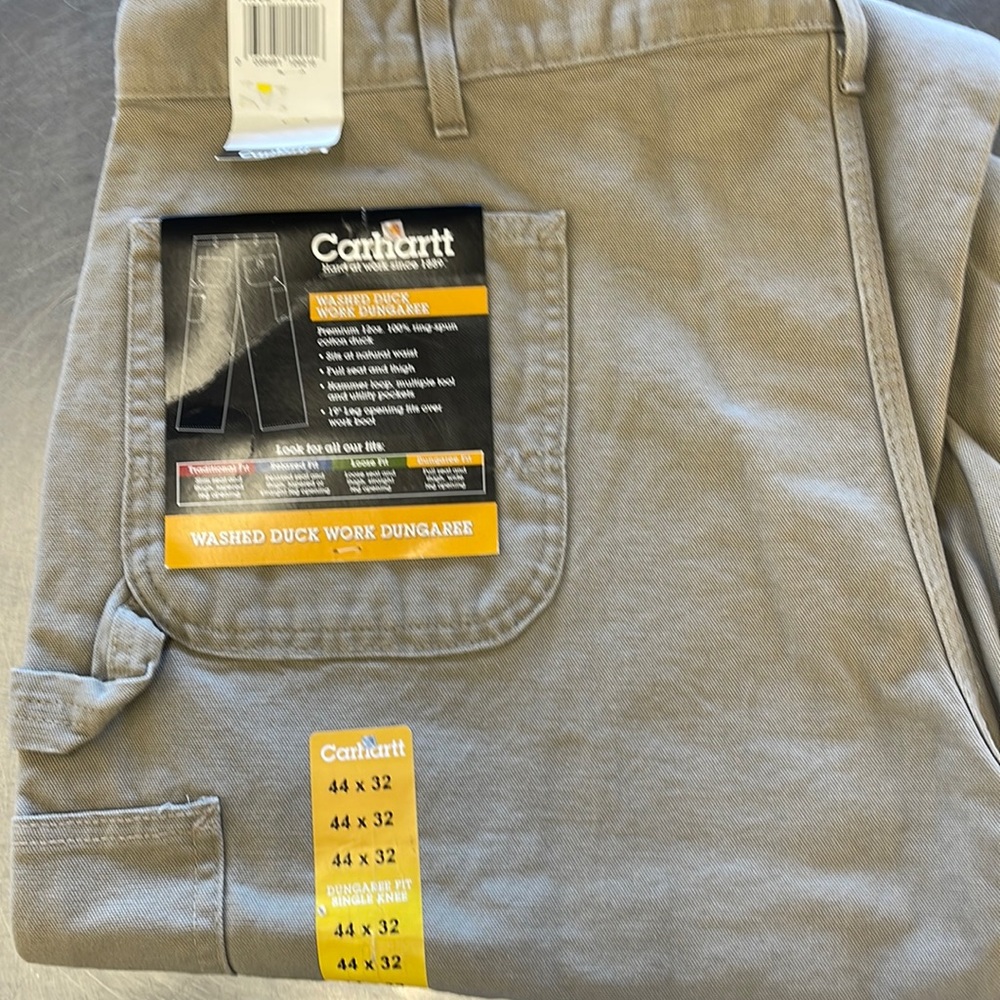 Carhartt B11 washed duck dungaree